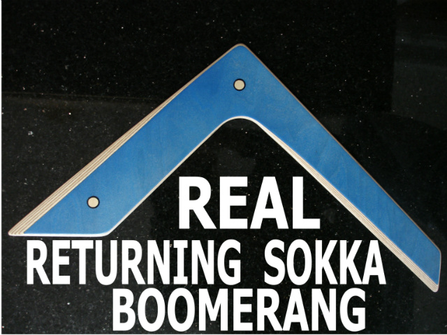 Sokka Boomerang - Click Here Sokka Boomerang