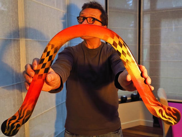 Tiger Lilly Boomerang - Click Here Tiger Lilly Boomerang